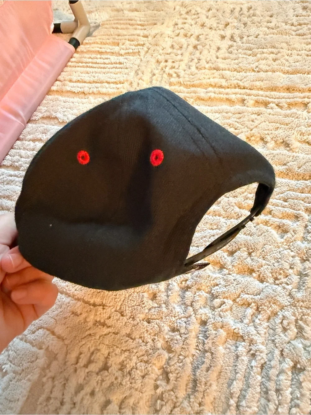 Jordan Kids Black and Red Jumpman Baseball Hat